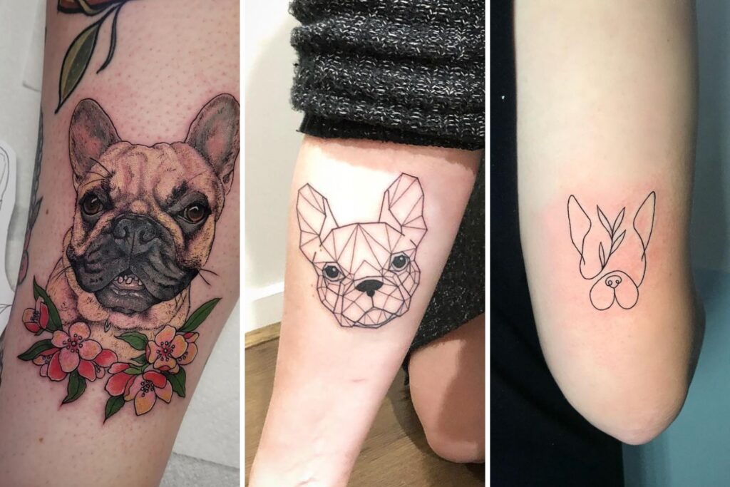 French Bulldog Tattoo Ideas Featured Image