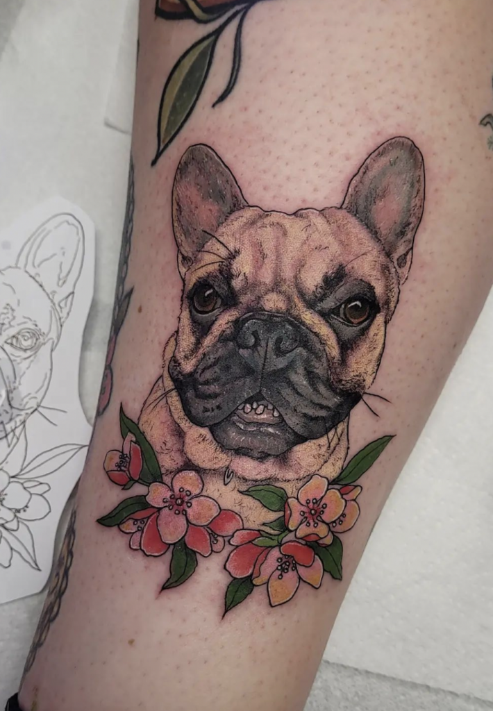 45 Adorable French Bulldog Tattoo Ideas You’ll Obsess Over French